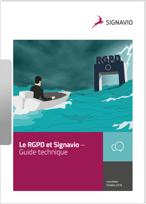 Le RGPD和Signavio