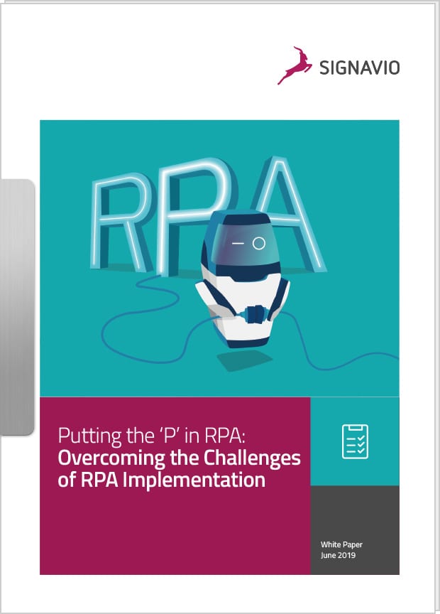 前盖图像 - 克服RPA实施的挑战