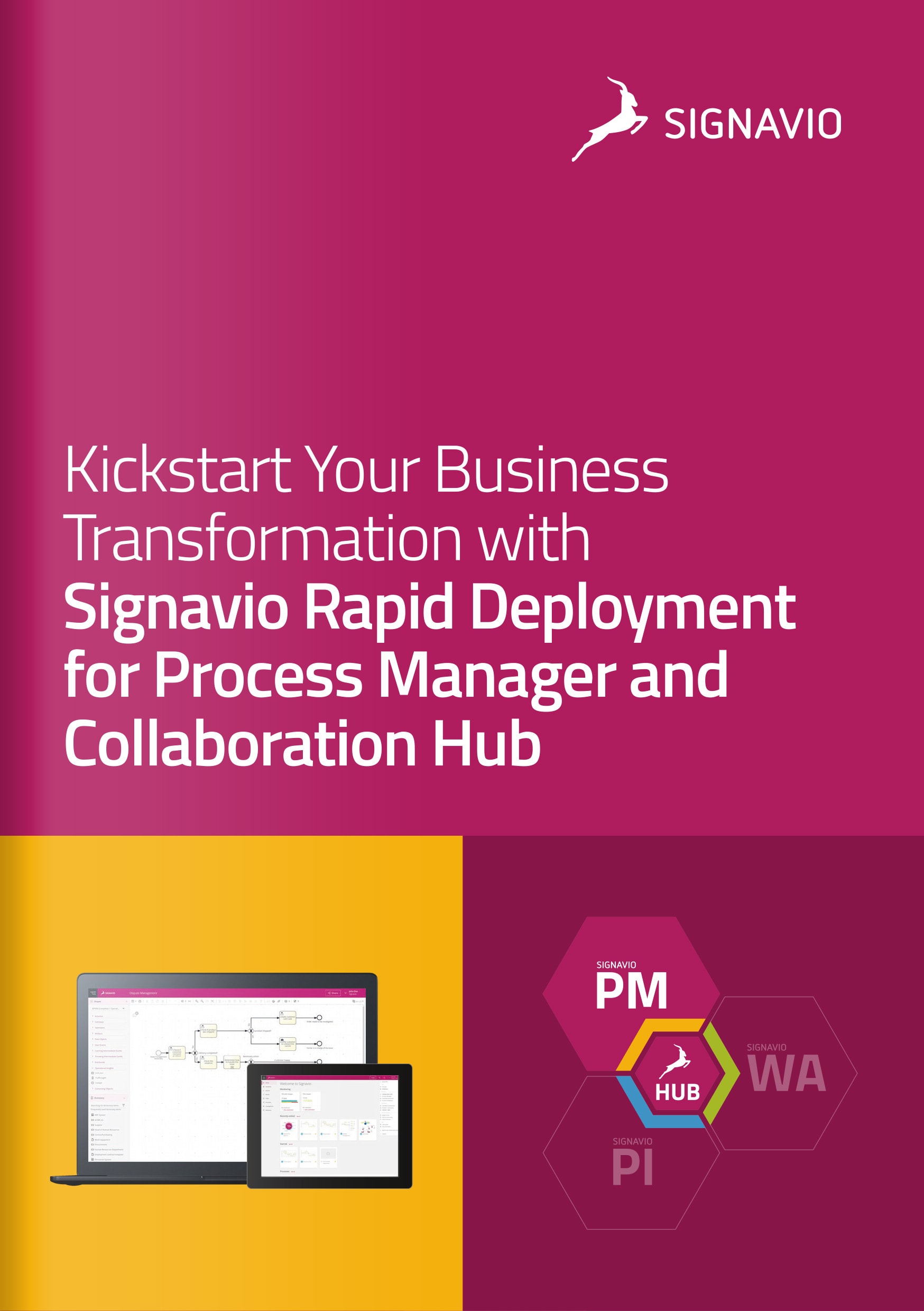 Signavio快速部署PM和CH - Cover形象
